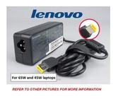 Lenovo Power Adaptor 65W (Genuine) w/ Flat Slim-Tip Converter