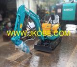 1 Ton Kubota U10-3 Super Mini Hydraulic Excavators with Hydraulic Breaker For Rental in Singapore