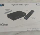 NMS ETATM Stereo advanced Digital TV Set-top box (DVB-T2)