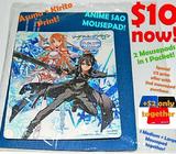 Mousepads (ANIME SAO SWORD ONLINE PRINT SPECIAL) *Offer for 2 in 1 packet now! Limited Stock! BNIP!*