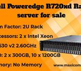 Dell Poweredge R720xd Rack server for sale in Singapore