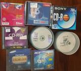 Assorted Blank Discs DVD+R/DVD-R/CDR/CD-RW/DVD+RW (Total 67pcs)