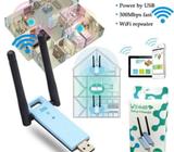300Mbps USB External Dual Antenna WIFI Repeater Wireless Range Extender better wifi coverage