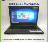 ACER Aspire E5-474G-53G4(i5-6/4GB/128GB) Premium Preowned [Refurbished]