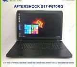 AFTERSHOCK S17-P670RG (i7-6/8GB/256GB+500GB) Premium Preowned [Refurbished]