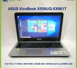 ASUS VivoBook X556UQ-XX861T (i7-7/8GB/120GB) Premium Preowned [Refurbished]