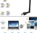 Wireless WiFi 802.11B/G/N 150Mbps Mini Adapter USB 2.0 with big Antenna and CD new in box
