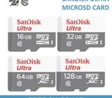 SanDisk Ultra MicroSD Card with Adapter / Class 10 / 80MB/s