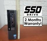 [Speedy SSD Core i5 Gen3 CPU] Dell Optiplex 7010 Ultra Small Form: 3.2Kg! 240GB SSD! (Desktop)