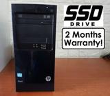 [Speedy SSD Core I5 Gen3 CPU] HP Pro 3330 MT: SSD + HDD! (Desktop)