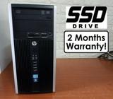 [Speedy SSD Core I5 Gen3 CPU] HP Pro 6300: 240GB SSD! (Desktop)