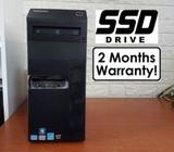 [Speedy SSD Core I7 Gen3 CPU] Lenovo M82 MT: 240GB SSD! (Desktop)