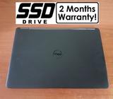 [Speedy SSD Core i5 Gen5 Laptop] Dell E7450: 240GB SSD! Slim Ultrabook!