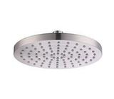 2.5 gpm Rain Shower Head 8 Inch for Bathroom, Brushed Nickel Fixed Mount (KES)