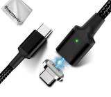 First2savvv A1 87 W 4.3 A Magnetic USB C to USB C Fast Charger Cable for MacBook Pro 15/13-Inch