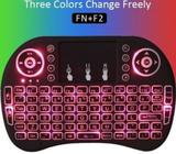 Mini i8 Wireless Keyboard 3 color backlit 2.4GHz