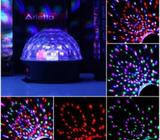 New Arrival 1 pcs Selling 3 Colors LED Crystal Magic Ball Effect Light Disco DJ Stage Party