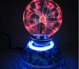 DC12V red/glass/blue base plasma magic glass ball