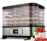 Food Dehydrator MAchine BPA-Free 5 Tray 250W/LCD (MEYKEY)