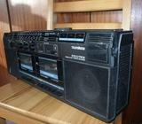 TELEFUKEN Radio Stereo 2 Twin Double Cassette Tape Player Recorder PCR 33