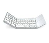 Foldable keyboard with TouchPad