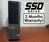 [Speedy SSD Core I7 Gen3 CPU] Dell Optiplex 7010 DT: 240GB SSD! 8GB RAM! (Desktop)
