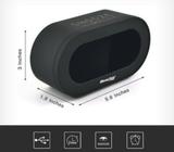 REACHER Easy Snooze and Time Setting Digital Alarm Clock, Charging Station Phone Charger USB Port