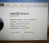 Selling Macbook pro 13 Retina (i5/8GB/256GB/2013)
