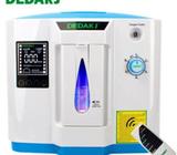 Oxygen Concentrator, 1-6L/min Adjustable Portable Oxygen Machine, AC 110V Humidifiers - Blue, DDT-1B
