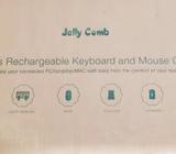 Jelly Comb wireless rechargeable keyboard & mouse combo