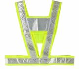 V-Shaped Reflective Vest for Road Works