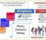 Science Exam Revision tuition classes for IGCSE, CBSE, GCE A ,JC, IB diploma