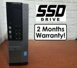 [Speedy SSD i7 Gen4 CPU] Dell Optiplex 7020: Quad Core 8 Threads! (Core i7 Desktop)