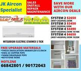 FJ Starmex free upgrade 1 unit 9k to 12k btu for your master room, call 66842801