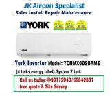 Promotion York inverter 4 ticks, Call 90172043/66842801 free quote