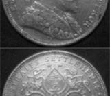 Straits Settlement King Edward silver dollar 1903