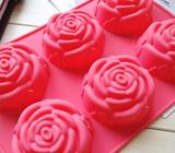 DIY high temperature silicone chocolate mold baking mould jelly pudding handmade soap