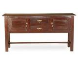 teak design reception console -new-warehouse sale this Sat & Sunday 1.30-6pm onl