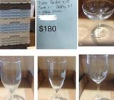 Racks for glasses & glass wares (refer to image for details and quantity)