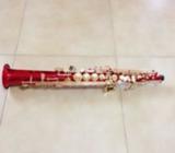 Elka red soprano saxophone $1650