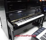 YAMAHA U300 secondhand piano, black color, made in Japan, exam model 170309