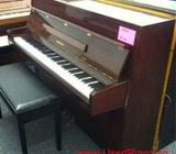 YAMAHA C108 used piano, brown color, 8 years old, in good condition