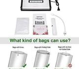 Crenova VS100S Vacuum Sealer Food Sealer Machine, for Dry& Wet Food with Starter 10 Bags & Roll
