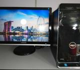 DELL XPS PC MSI AMD 3.40GHz SSD WINDOWS 64-BiTS OFFICE GAMING COMPUTER FULL SET TESTED GOOD!