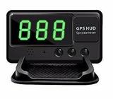 VJOYCAR C60 Universal GPS HUD Head UP Display Speedometer Trip Mileage From Satellites Windshield