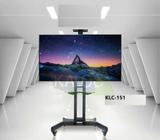 TV Stand Cart Stand w/ Wheels for TV up to 65 Inch R