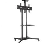 TV Stand Cart Stand w/ Wheels for TV up to 55 Inch R