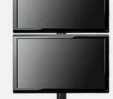 Dual Arm Monitor Stand Adjustable for up to 27 Inch 8498 4312 R