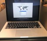 MacBook Pro (Retina, 13-inch, Mid 2014) Intel Gore i5, 8GB RAM 256GB SSD