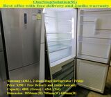 Samsung (436L), 2 doors Huge Refrigerator / Fridge (390 + Free Delivery and 2mths warranty)